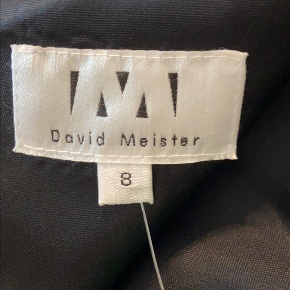 NWT David Meister Plaid & Floral Career Dress 8 - Picture 5 of 8